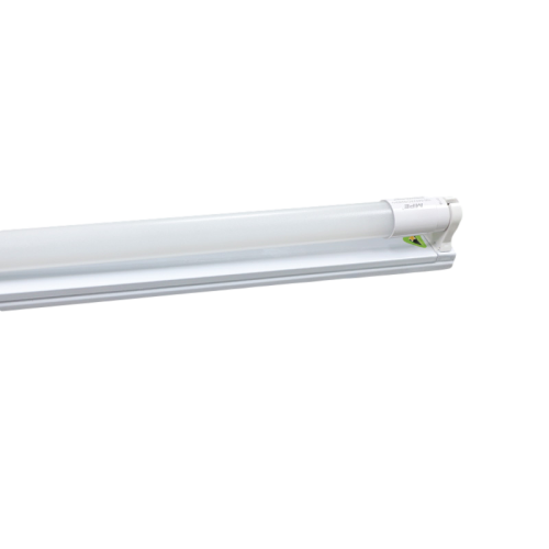 Bộ máng led tube 18w Mpe mgt-120t loại đơn kèm bóng thuỷ tinh, dài 1.2m, ánh sáng trắng