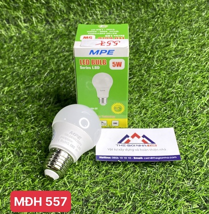 Bóng đèn Led Bulb 5W MPE LBD-5T, ánh sáng trắng