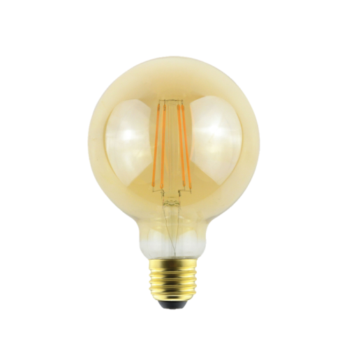 Bóng Đèn Led Dây Tóc Filament 6w MPE FLM-6/G95, ánh sáng vàng 2700K