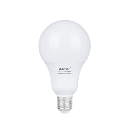 Đèn led Bulb chống ẩm 9W MPE, 70x128 mm- LBL2-9V ánh sáng vàng