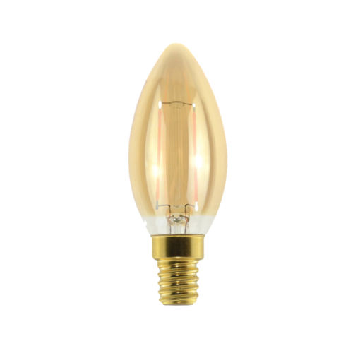 Đèn Led Bulb Filament 2.5W MPE, Ø35x98 mm - FLM-2/B35 ánh sáng vàng