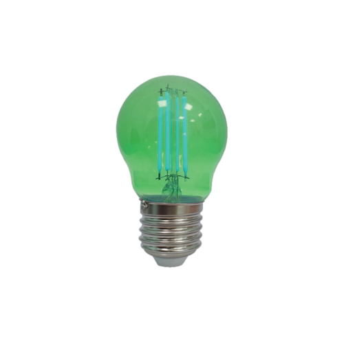 Đèn Led Bulb Filament màu 2.5W MPE, Ø35x98 mm - FLM-3GR , Màu xanh lá