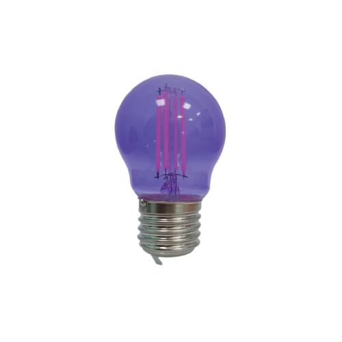 Đèn Led Bulb Filament màu 2.5W MPE, Ø35x98 mm - FLM-3PU , Màu tím