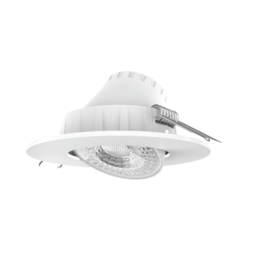 Đèn Led downlight điều chỉnh góc chiếu mặt tròn MPE 3W, 90x40mm - DLA2R-3T ánh sáng trắng