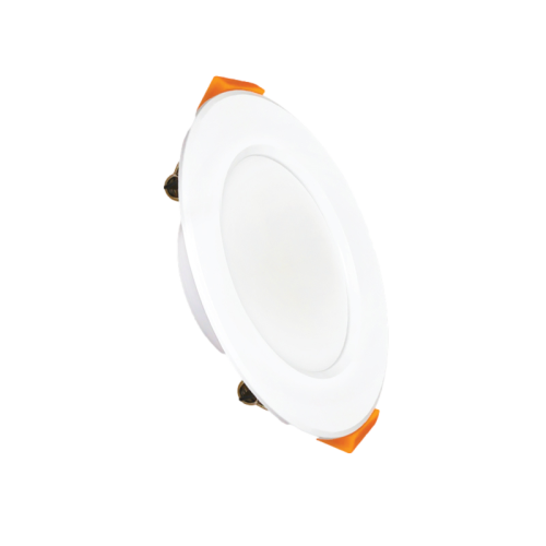 Đèn LED Downlight MPE 12W DLT-12N viền trắng, ánh sáng trung tính, loại tròn âm trần