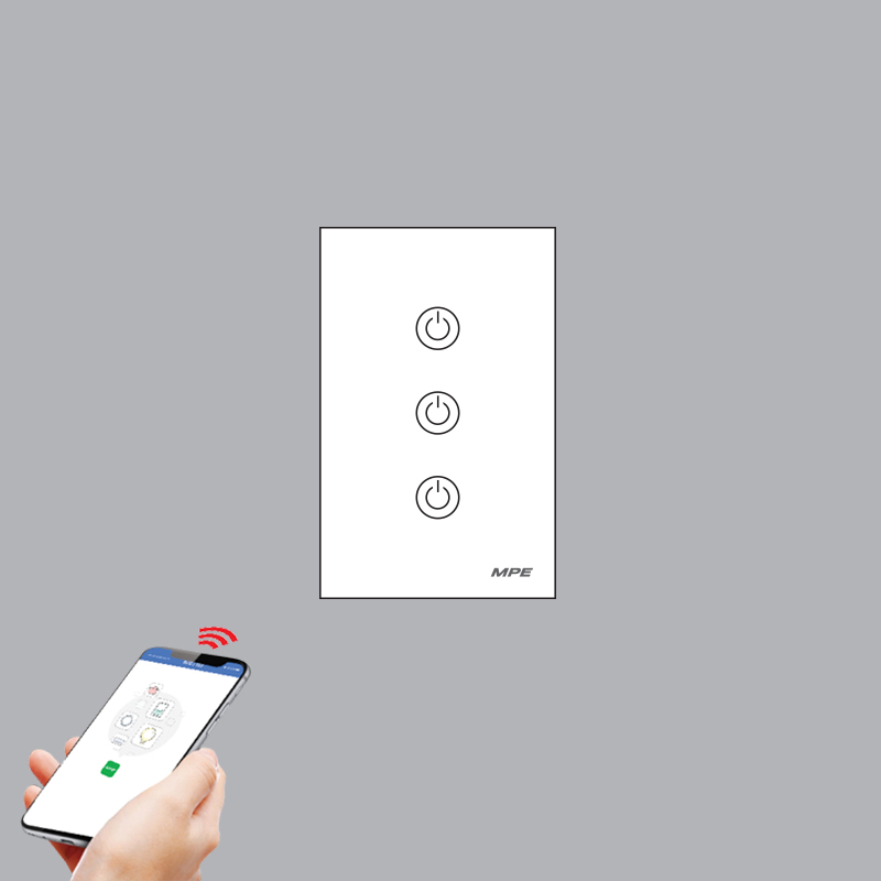 MẶT 3 CÔNG TẮC ZIGBEE SW3/ZB