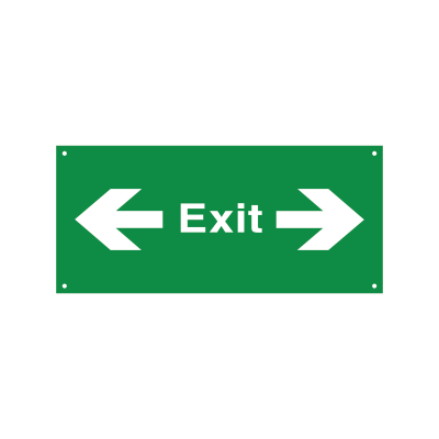 PHỤ KIỆN ĐÈN BÁO EXIT 1 MẶT TRÁI PHẢI